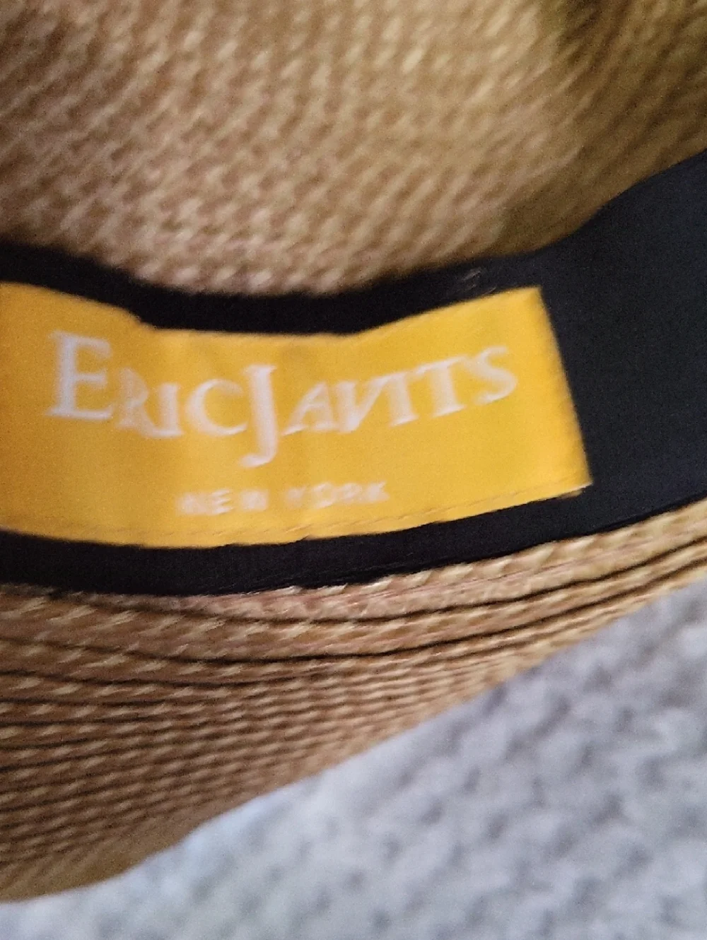 Eric Javits Fedora Daphne Straw Hat One Size - Picture 4 of 7